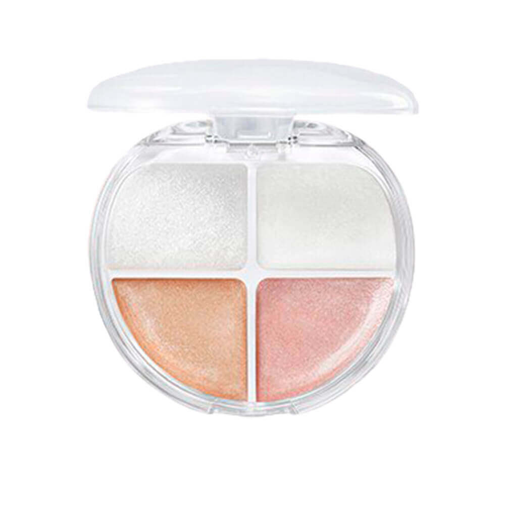 Палетка хайлайтеров для лица colorgram Tintin Dory Highlighter Palette 02 Cream Balm