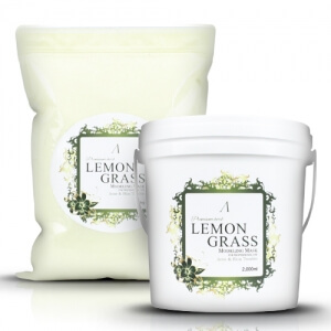 Альгинатная маска для проблемной кожи с экстрактом лемонграсса Anskin Premium Herb Lemongrass Modeling Mask - 1 кг (пакет)