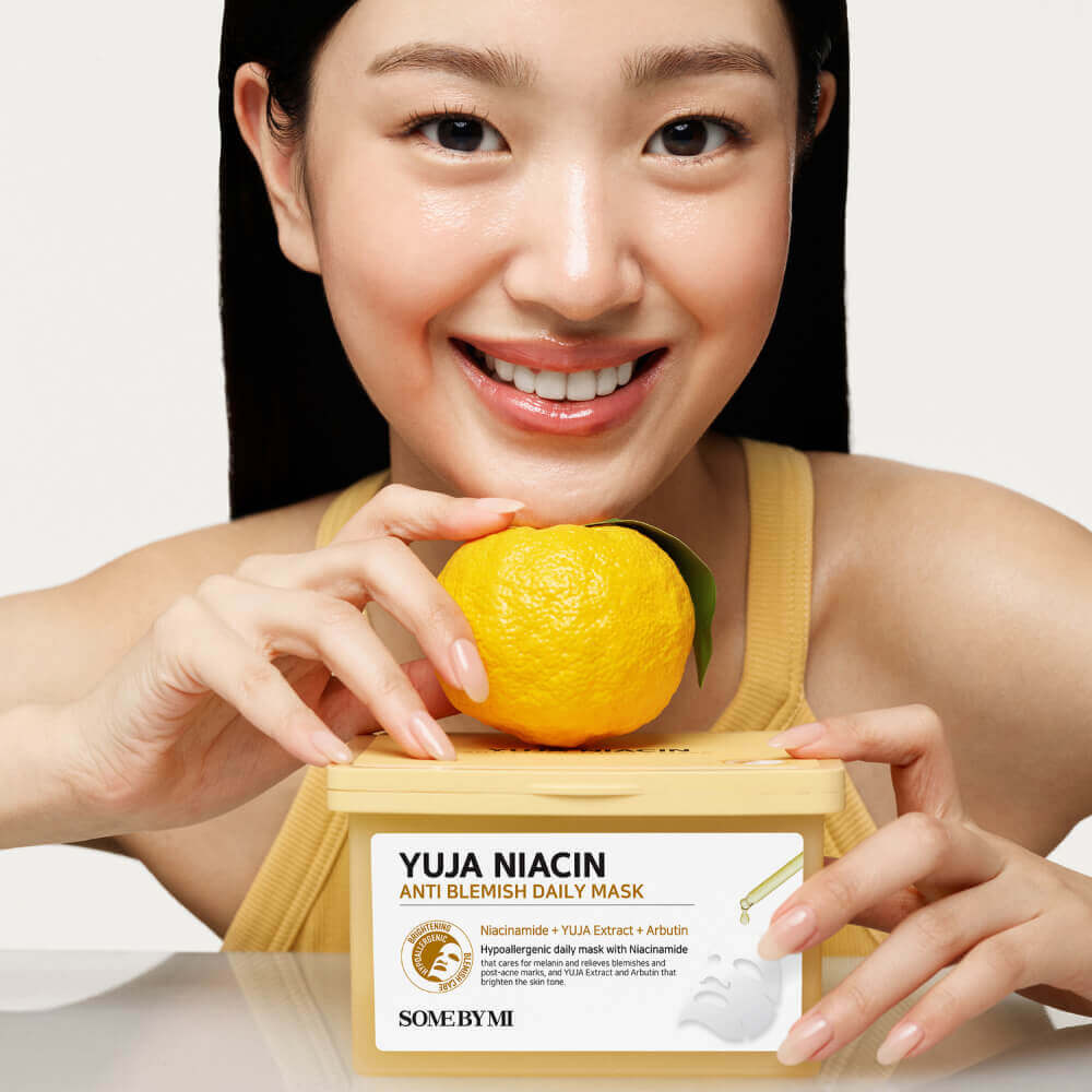 Набор масок SOME BY MI Yuja Niacin Anti Blemish Daily Mask