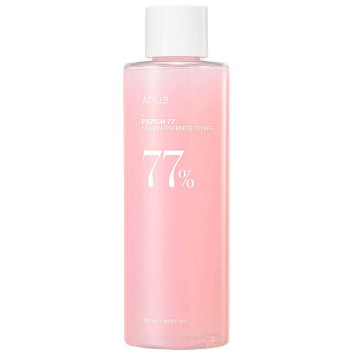Тонер-эссенция с персиком для гладкой и сияющей кожи Anua Peach 77 Niacin Essence Toner