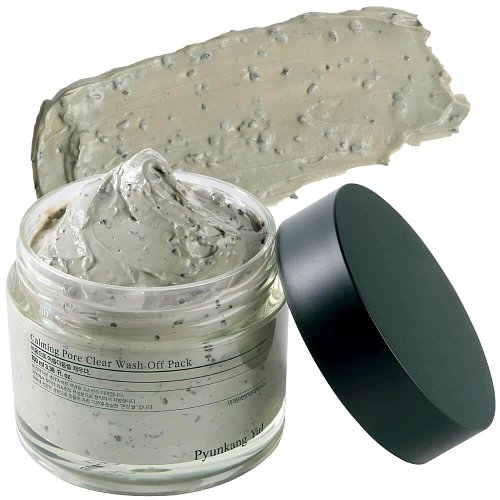 Успокаивающая глиняная маска для очищения пор Pyunkang Yul Сalming Pore Clear Wash Off Pack