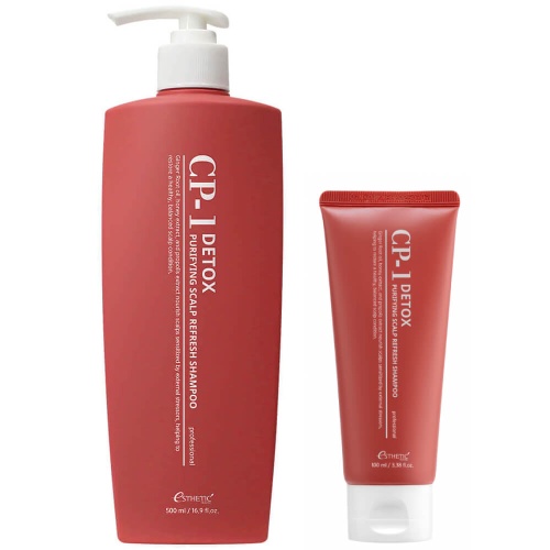 Шампунь для волос с экстрактом имбиря CP-1 Detox Purifying Scalp Refresh Shampoo