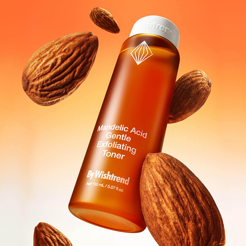 Мягкий тоник-эксфолиант с миндальной кислотой By Wishtrend Mandelic Acid Gentle Exfoliating Toner