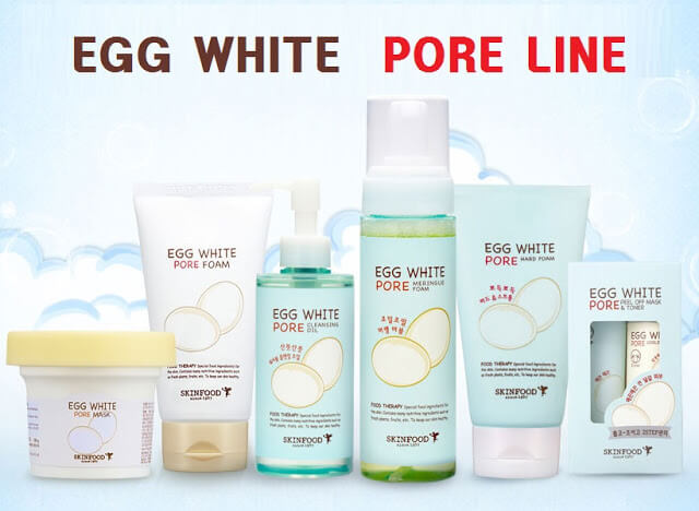 Пенка для глубокого очищения пор с экстрактом яичного белка Skinfood Egg White Perfect Pore Hard Foam