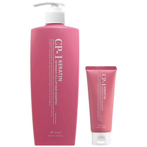 Восстанавливающий шампунь для волос с кератином CP-1 Keratin Intensive Fill-up Hair Shampoo