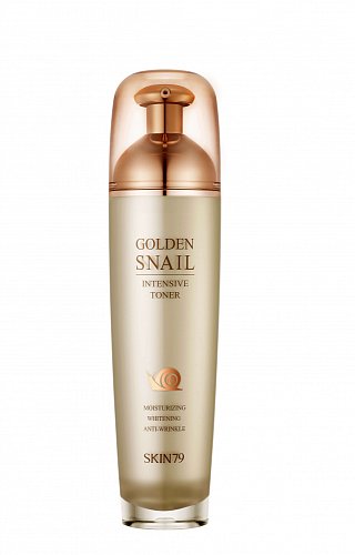 Тонер для лица с улиточным муцином и золотом Skin79 Golden Snail Intensive Toner
