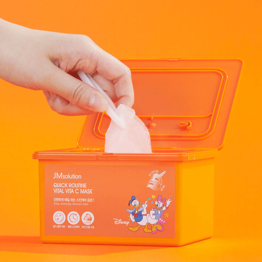 Набор масок JM Solution Quick Routine Vital Vita C Mask — купить в