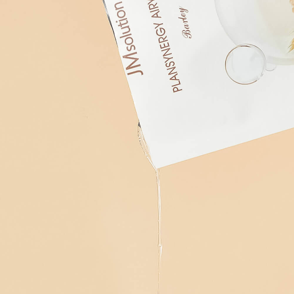 Очищающая тканевая маска с ячменём JMsolution Plansynergy Airy Mask Barley