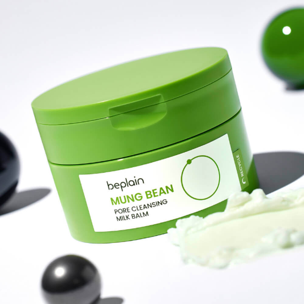 Молочный бальзам для глубокого очищения пор beplain Mung Bean Pore Cleansing Milk Balm