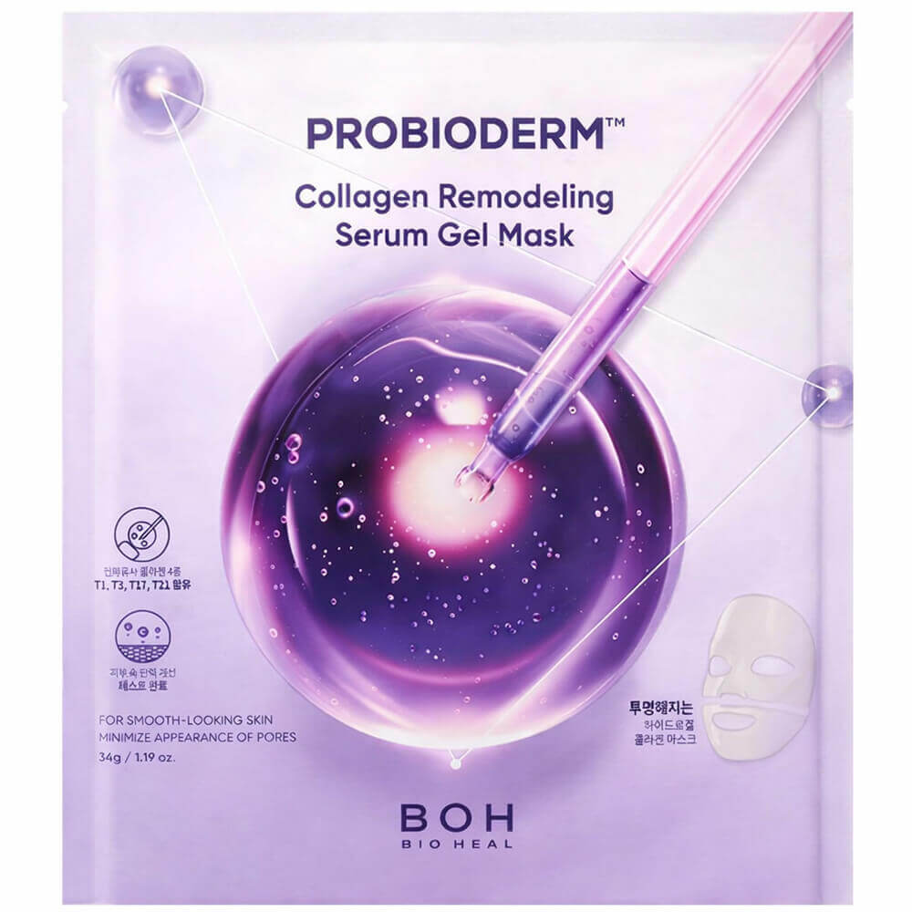 

Гидрогелевая маска с коллагеном BIOHEAL BOH Probioderm Collagen Remodeling Serum Gel Mask