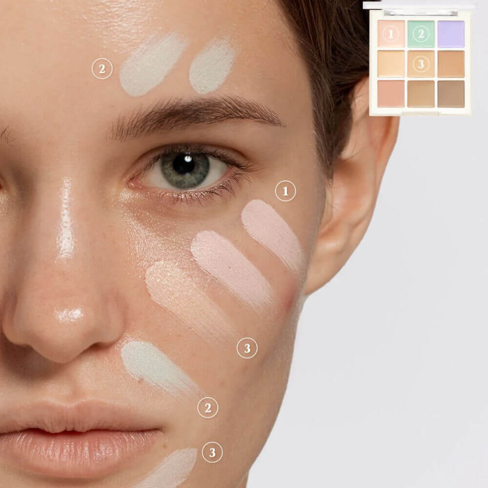 Палетка консилеров для макияжа Dasique Pro Concealer Palette