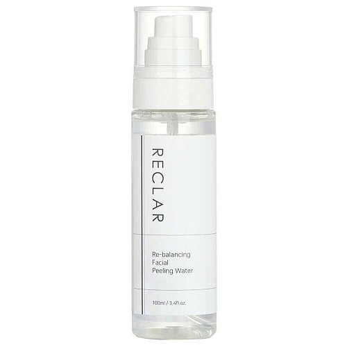 Мягкий балансирующий пилинг-мист для лица Reclar Re-balancing Facial Peeling Water