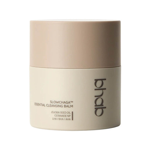 Гидрофильный бальзам с экстрактом гриба чага и кислотами bhab Slowchaga Essential Cleansing Balm
