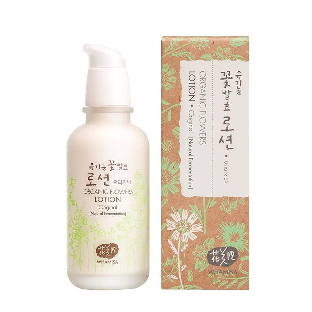 Лосьон с цветочными ферментами Whamisa Organic Flowers Lotion Original 120 мл