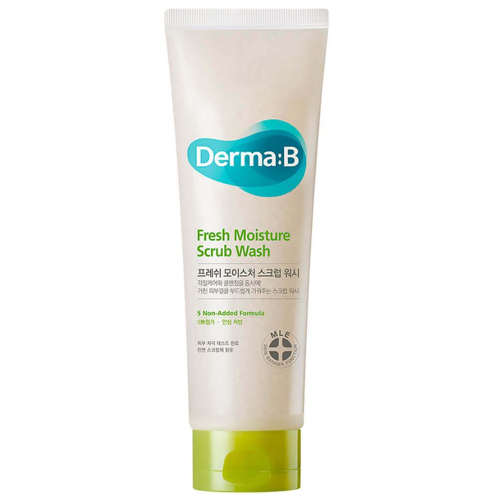 Освежающий гель-скраб для тела Derma:B Fresh Moisture Scrub Wash