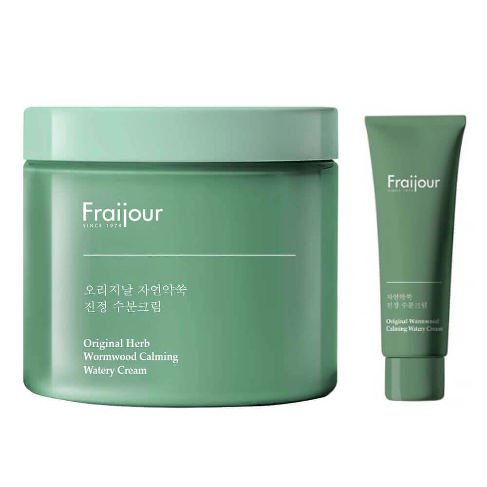 Легкий увлажняющий крем с полынью Fraijour Original Herb Wormwood Calming Watery Cream