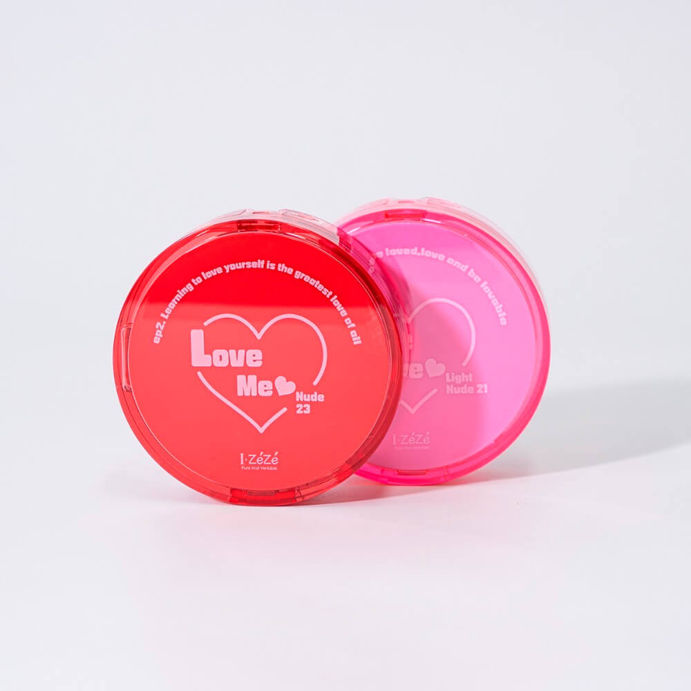 Кушон для лица с сияющим финишем IZEZE Love Me Cushion SPF50+ PA++++
