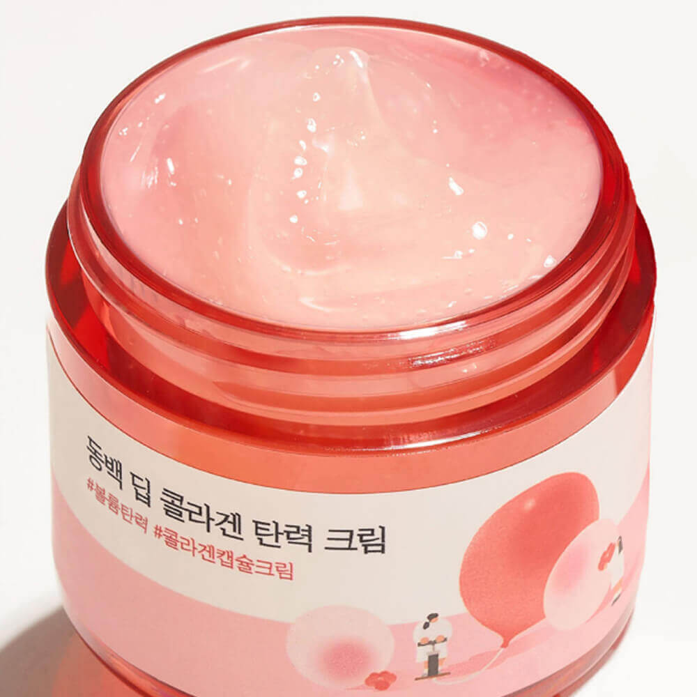 Укрепляющий коллагеновый крем с камелией Round Lab Camellia Deep Collagen Firming Cream
