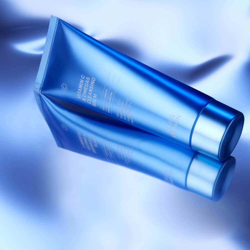 Гидрофильный бальзам с комплексом витаминов Allies of Skin Vitamin C & Omegas Cleansing Balm