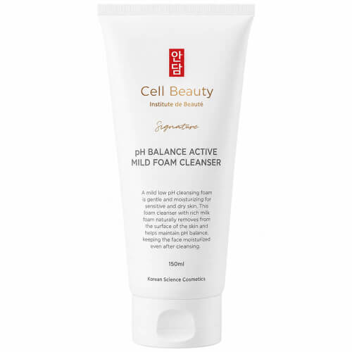 Мягкая пенка для умывания Cell Beauty pH Balance Active Mild Foam Cleanser