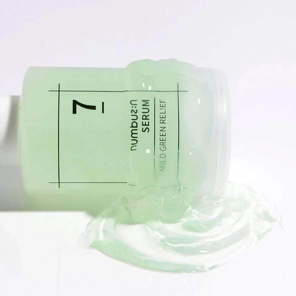 Успокаивающая сыворотка для глубокого увлажнения numbuzin No.7 Mild Green Soothing Serum