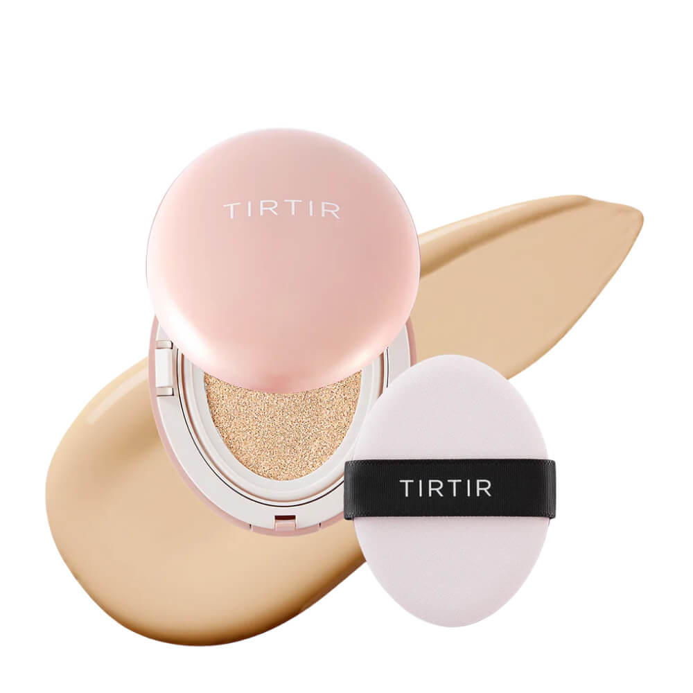 Стойкий мини-кушон с матовым финишем TIRTIR Mask Fit All Cover Cushion Mini 17W French Vanilla