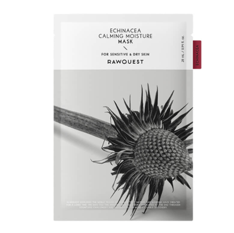 

Увлажняющая тканевая маска с экстрактом эхинацеи Rawquest Echinacea Calming Moisture Mask