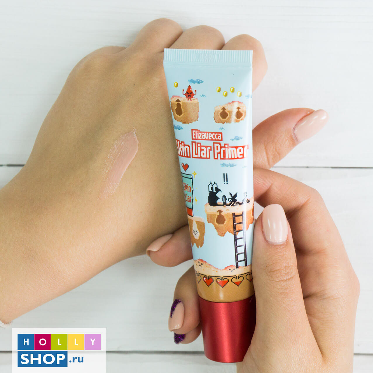 Увлажняющий праймер-основа для лица Elizavecca Skin Liar Primer