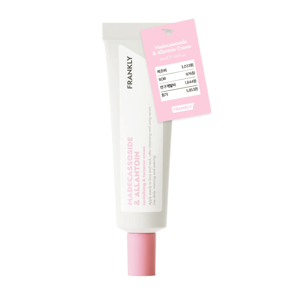 

Успокаивающий крем с мадекассосидом и аллантоином Frankly Madecassoside & Allantoin Cream