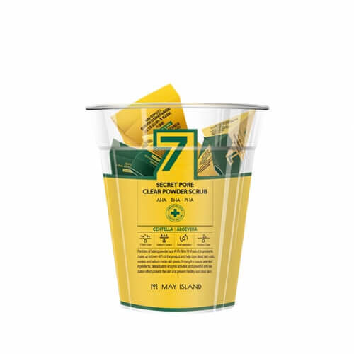 

Скраб для глубокого очищения пор с центеллой May Island Secret Pore Clear Powder Scrub