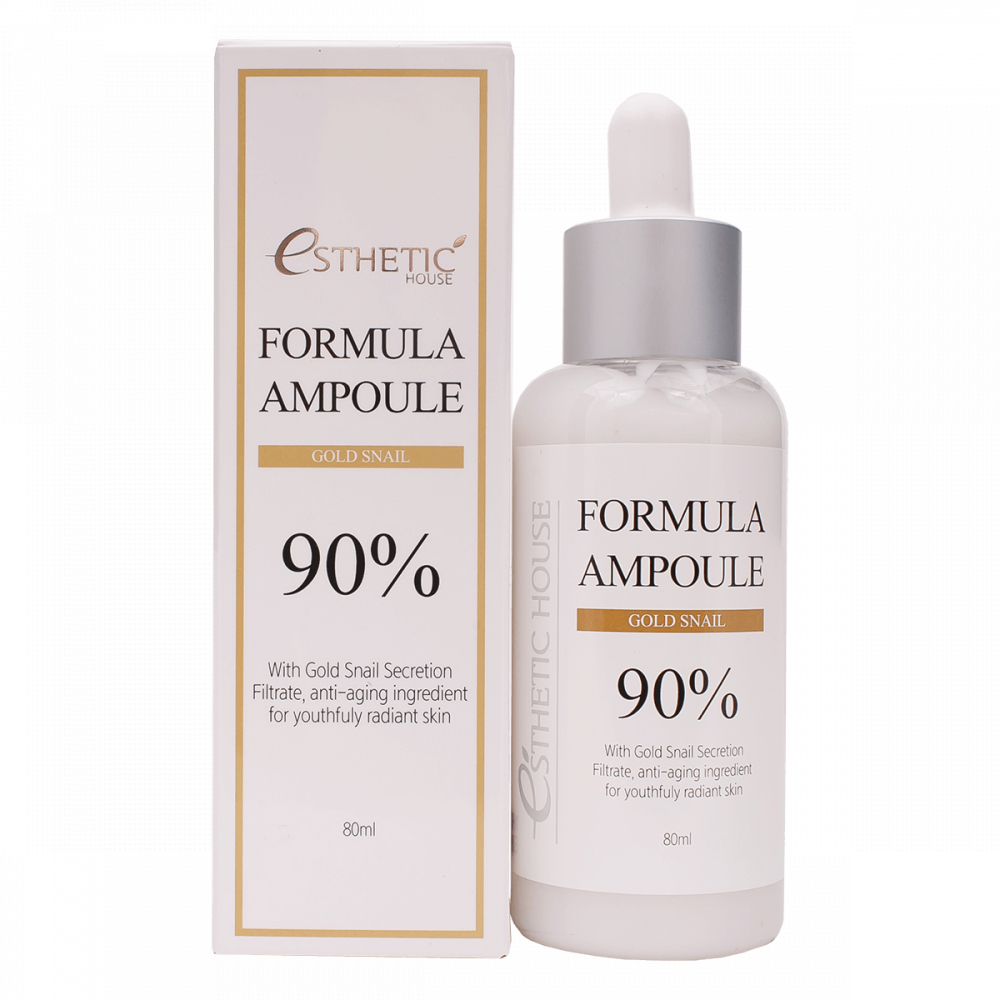 Регенерирующая сыворотка с муцином улитки Esthetic House Formula Ampoule Gold Snail