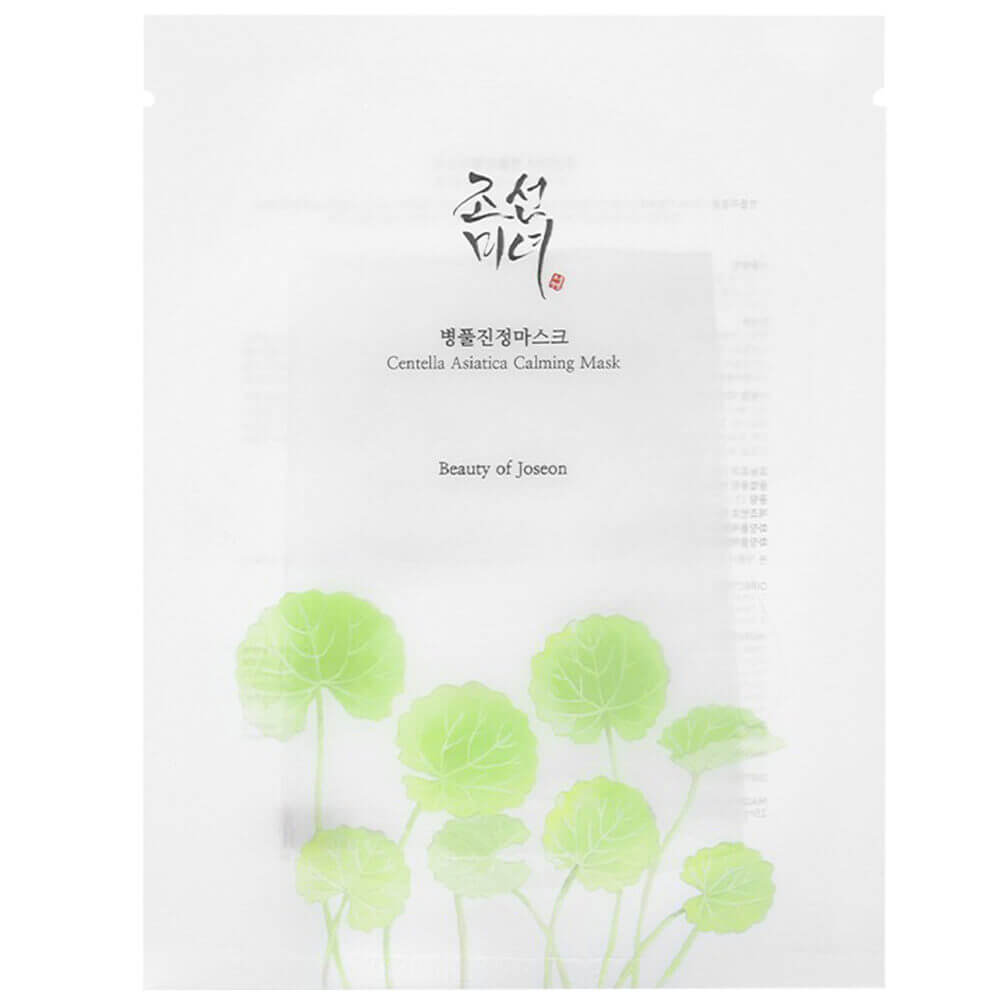 

Успокаивающая тканевая маска с 15% центеллы Beauty of Joseon Centella Asiatica Calming Mask