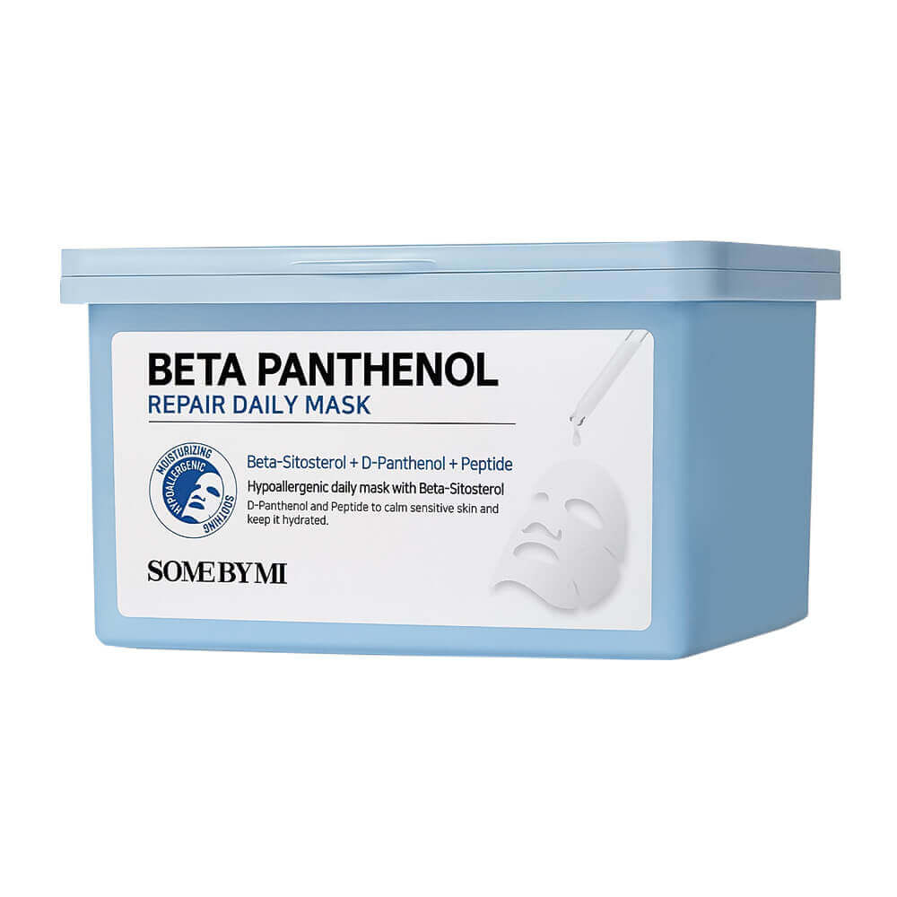 

Набор восстанавливающих тканевых масок с пантенолом Some By Mi Beta Panthenol Repair Daily Mask