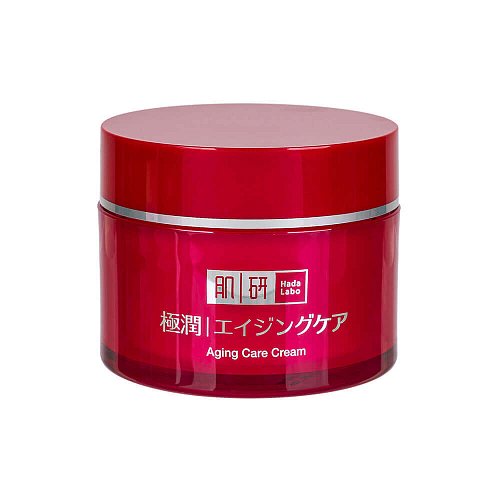 Питательный омолаживающий крем для лица Hada Labo Gokujyun Aging Care Cream