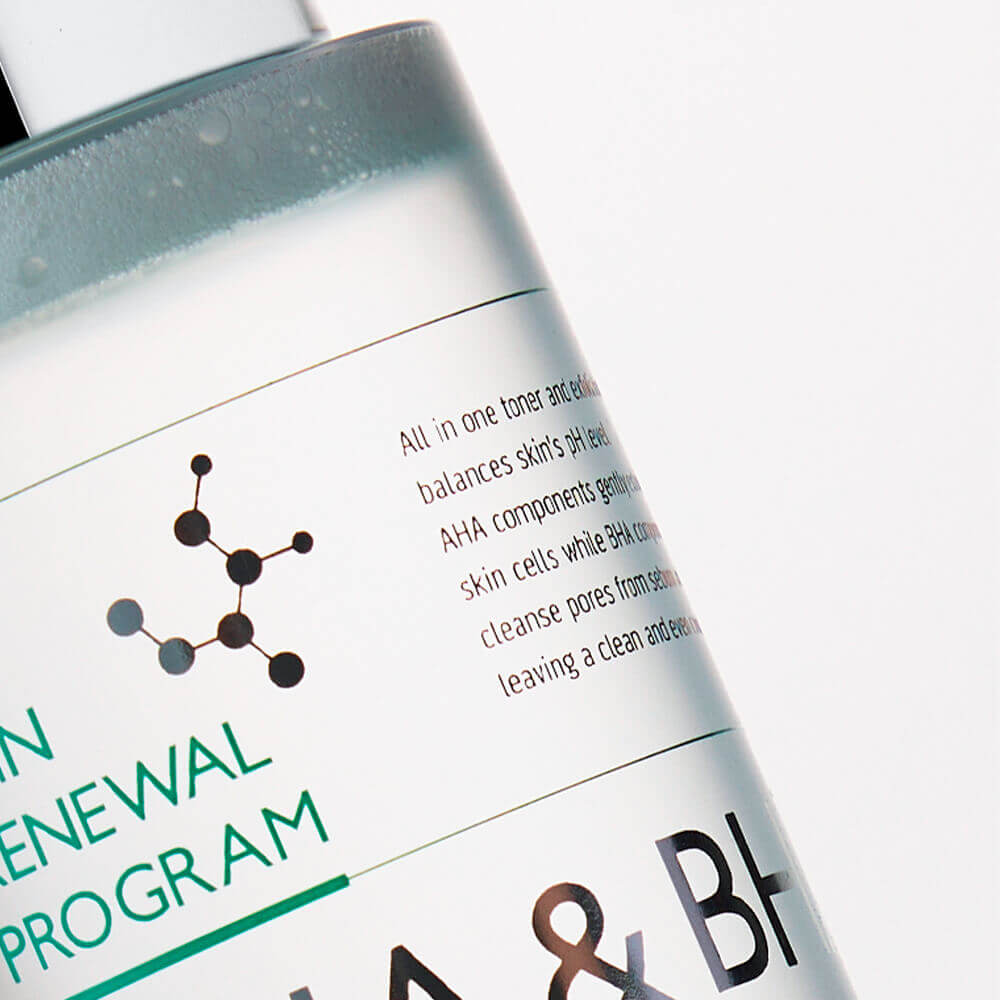 Тоник-пилинг с фруктовыми кислотами Mizon AHA & BHA Daily Clean Toner