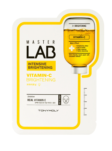Тканевые маски Tony Moly Master Lab Mask Sheet Vitamin C - с витамином 