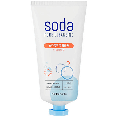 Пенка для умывания с содой Holika Holika Soda Tok Tok Clean Pore Deep Cleansing Foam