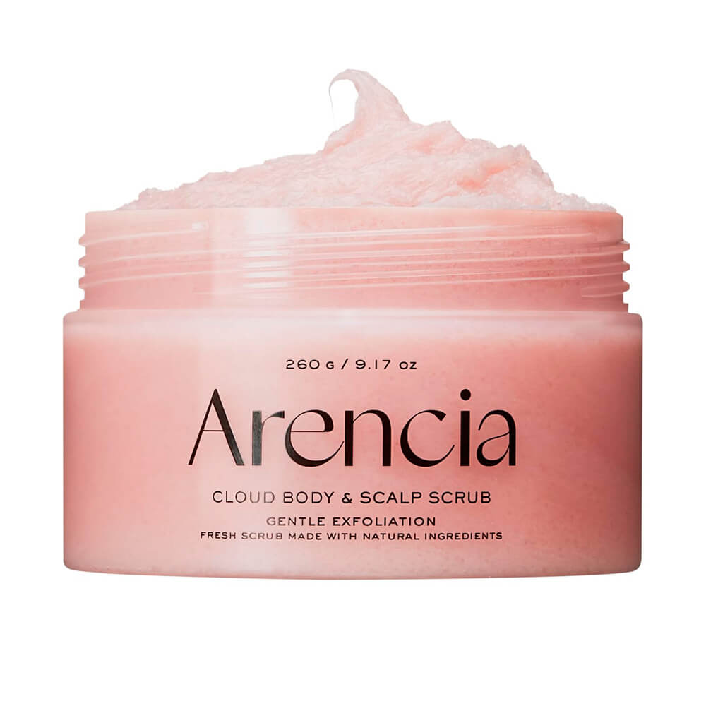 Парфюмированный скраб для тела и кожи головы Arencia Fresh Cloud Body & Scalp Scrub Lavender & Pear