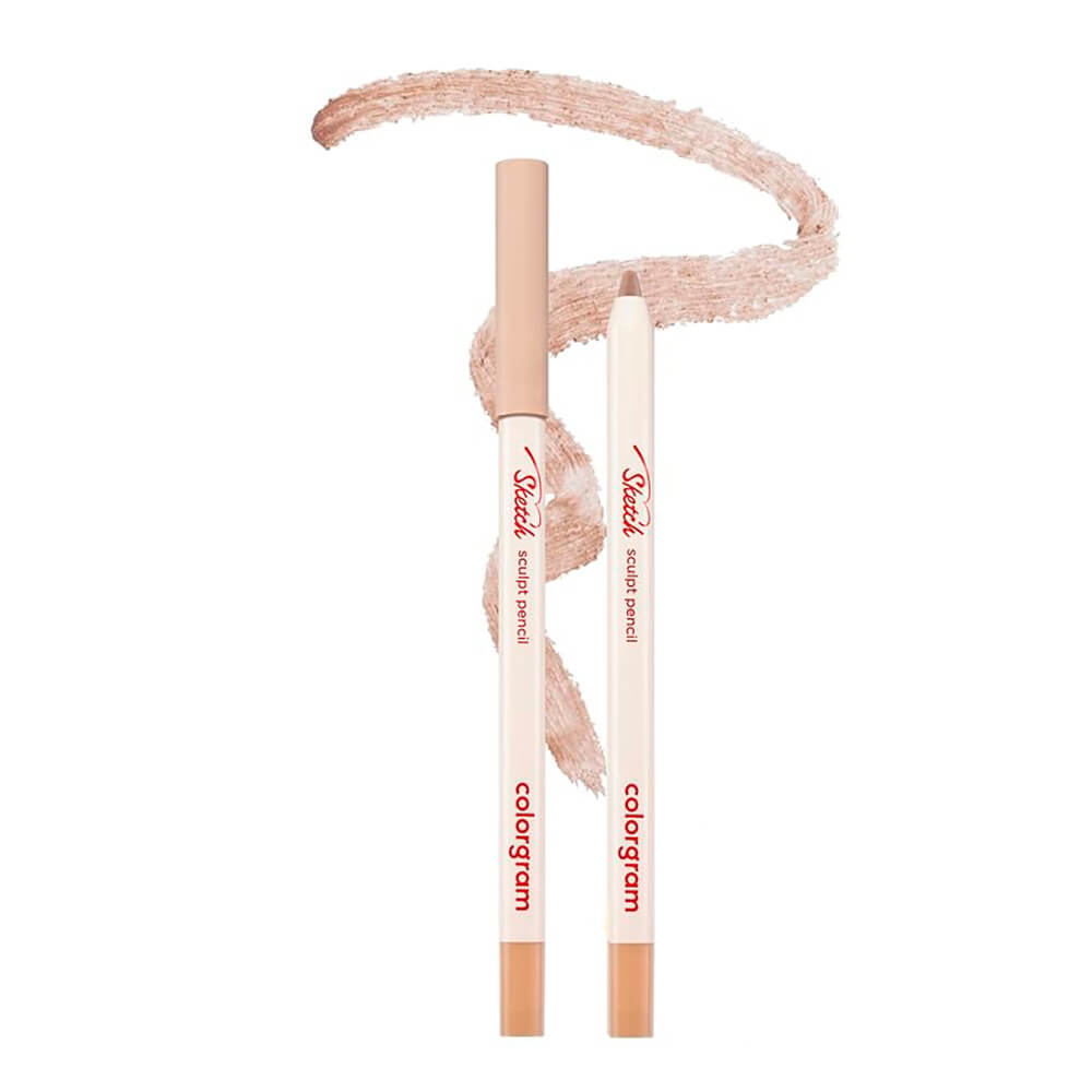 

Универсальный карандаш для макияжа colorgram Sketch Sculpt Pencil 05 Vanilla Cream White