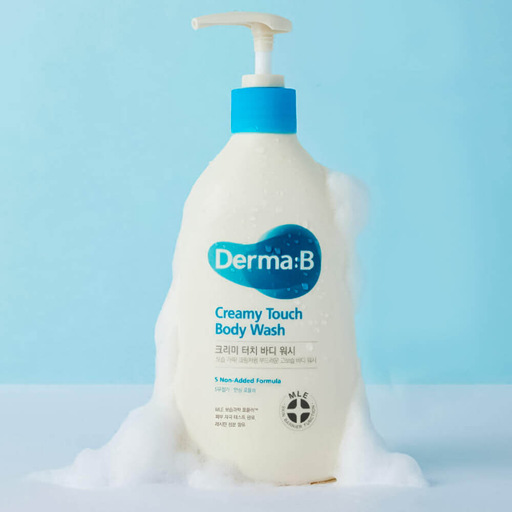 Ламеллярный крем-гель для душа Derma:B Creamy Touch Body Wash