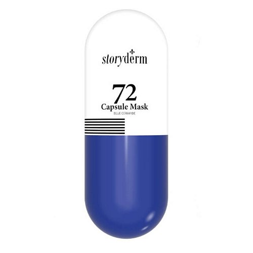 Набор увлажняющих альгинатных масок с церамидами Storyderm 72 Capsule Mask Blue Hydration