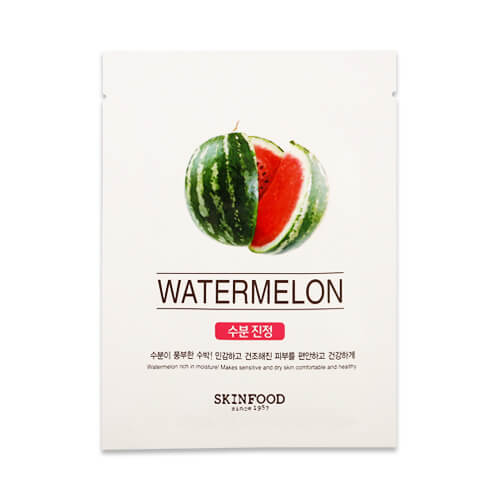 Тканевые маски для лица Skinfood Beauty In A Food Mask Sheet - С арбузом (Watermelon)