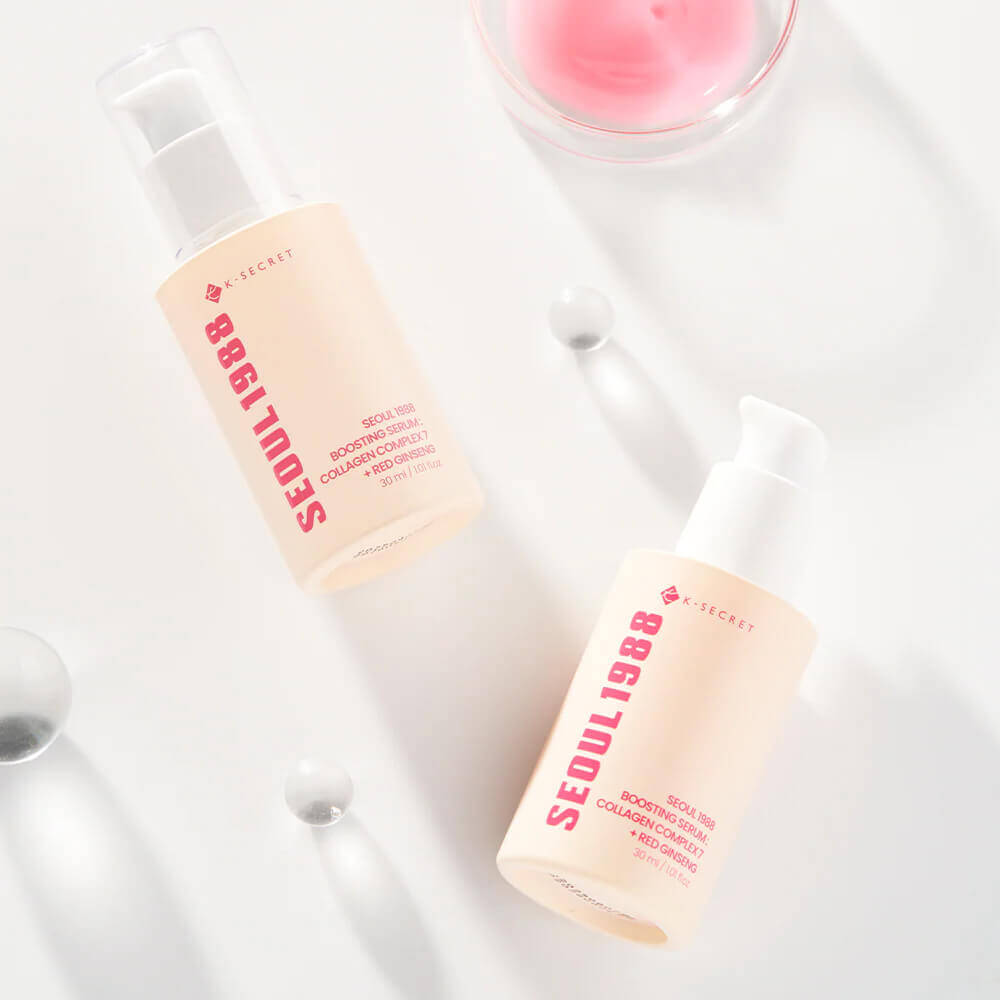 Увлажняющая бустер-сыворотка K-SECRET Seoul 1988 Boosting Serum: Collagen Complex + Red Ginseng