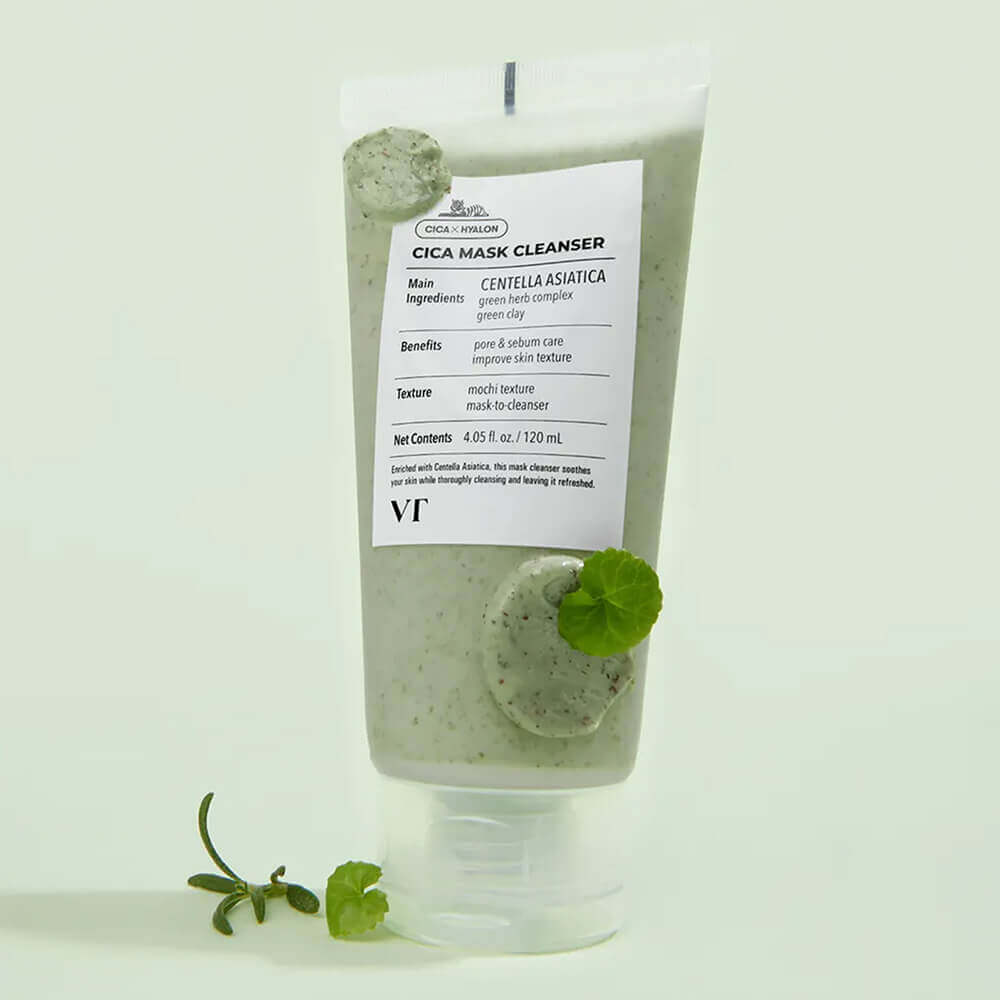 Очищающее средство с центеллой и ретинолом VT Cosmetics Cica Mask Cleanser