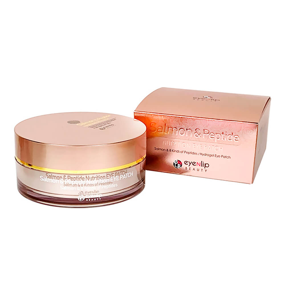Гидрогелевые патчи с пептидами и лососевой икрой Eyenlip Salmon&Peptide Nutrition Hydrogel Eye Patch