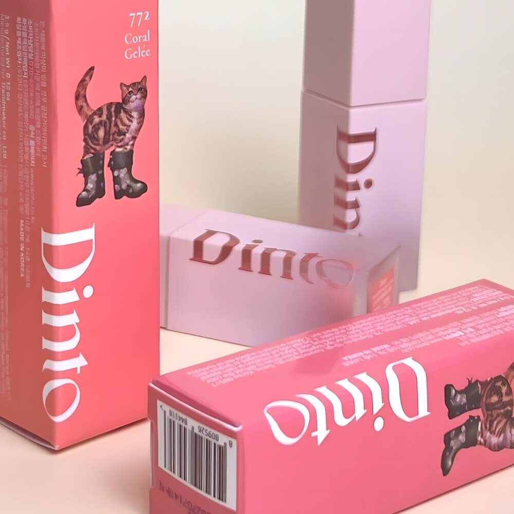Гелевый тинт с глянцевым финишем Dinto Le Chat Botté Collection Blur-Jelly Plumping Lip Tint