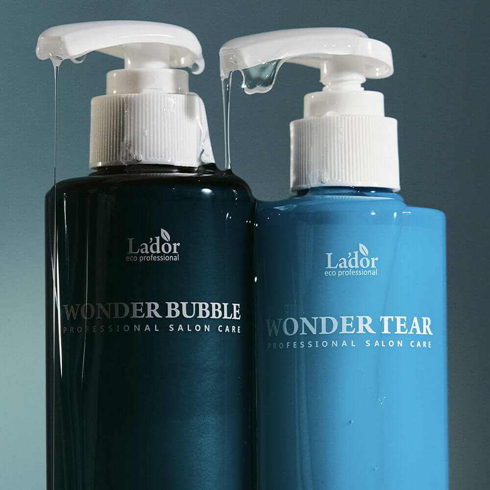Увлажняющий шампунь для объёма и гладкости волос Lador Wonder Bubble
