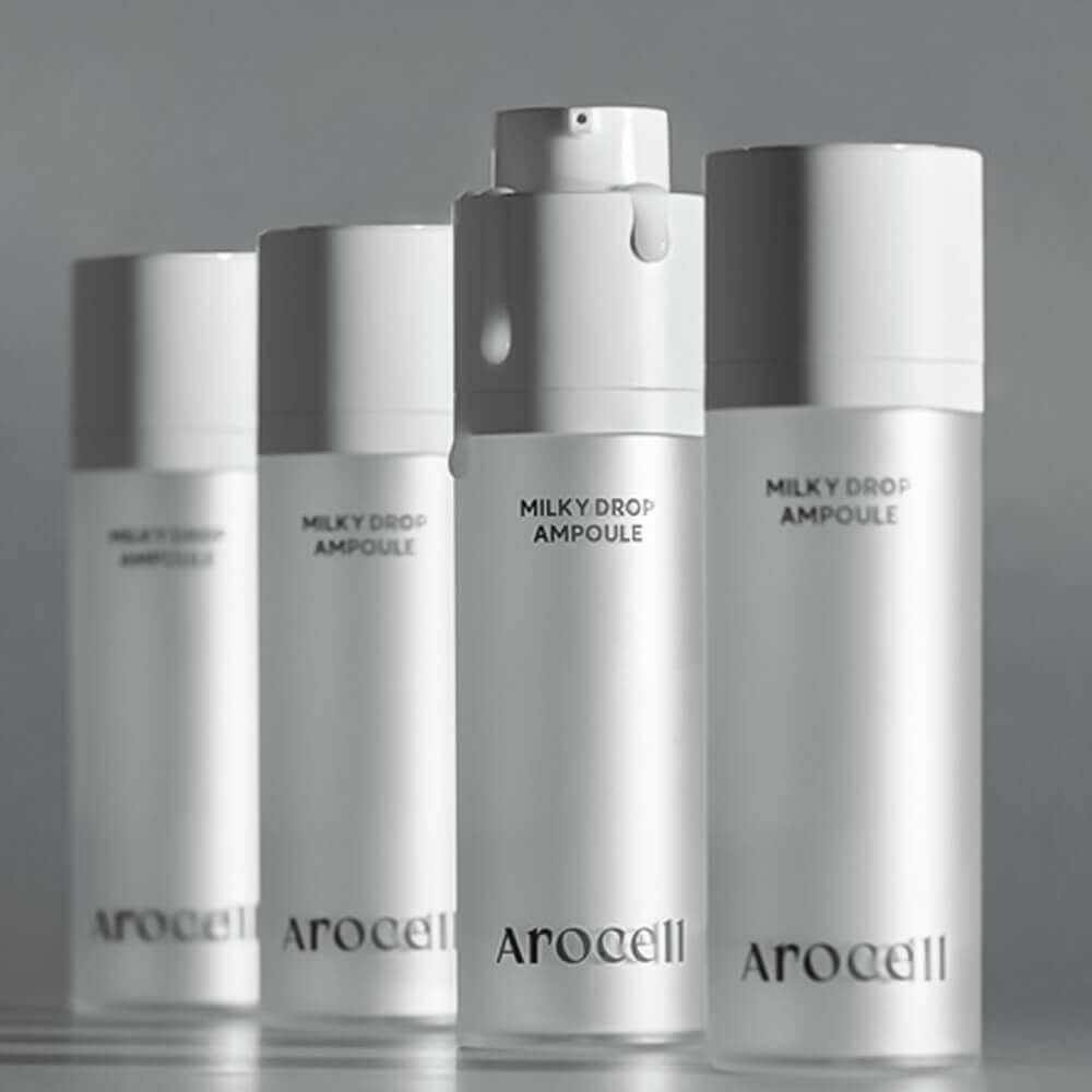 Осветляющая сыворотка с 5% ниацинамида и транексамовой кислоты Arocell Milky Drop Ampoule