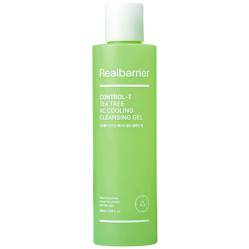 Очищающий гель для проблемной кожи Real Barrier Control-T Tea Tree AC Cooling Cleansing Gel