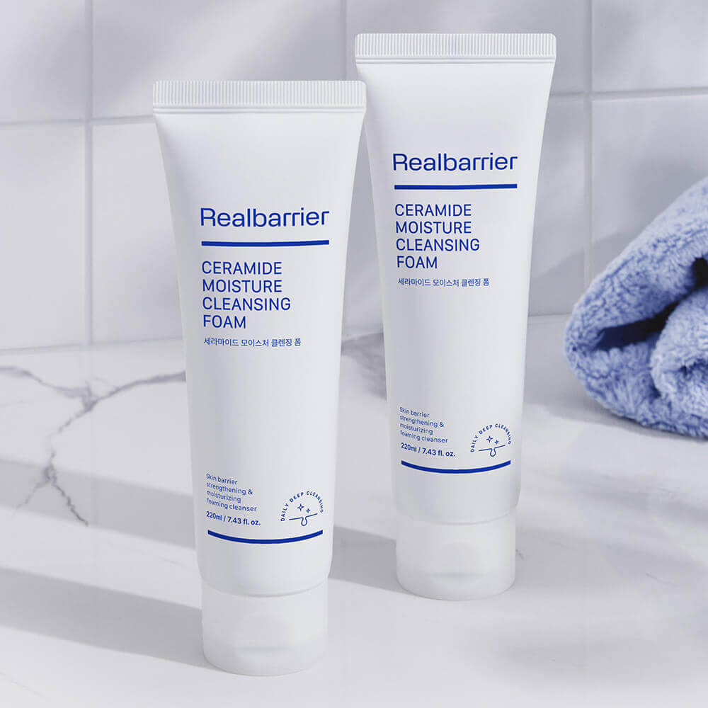 Увлажняющая пенка для умывания с церамидами Real Barrier Ceramide Moisture Cleansing Foam